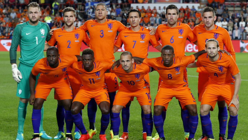 Nederlands elftal tegen Griekenland 010916