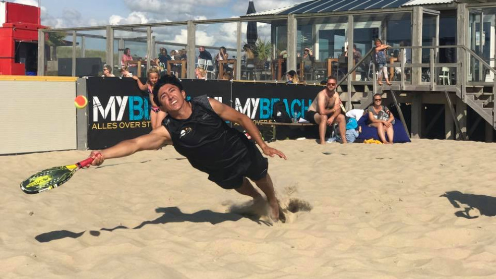 Beachtennis Arnoud Wildschut