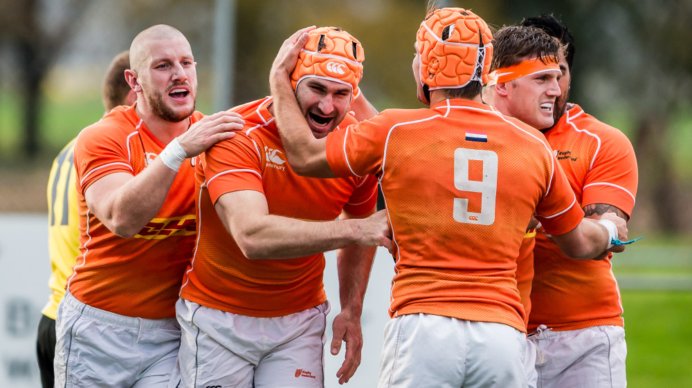 Nederland Rugby 15s - Moldavië Dennis van de Sande