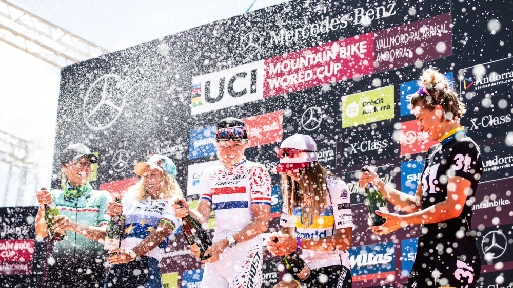 Anne Terpstra wint in Andorra Foto: Ghost Factory Racing Team Contentpool