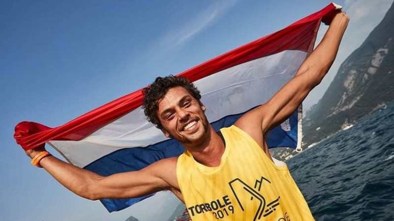 Kiran Badloe Wereldkampioen Foto: Torbole 2019