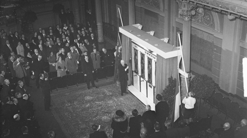 KNVB Oorlogsmonument Foto: Nationaal Archief