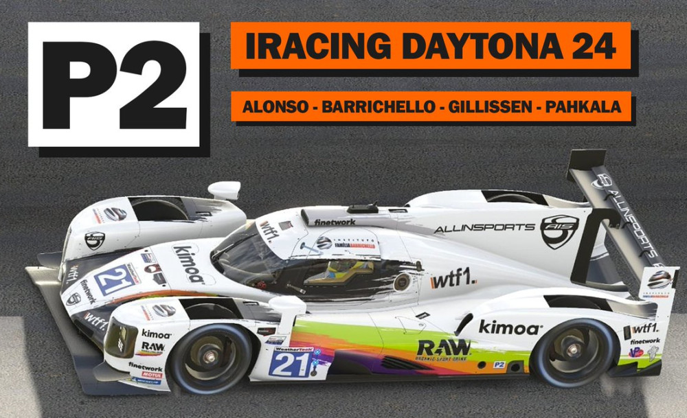 24 uur van Daytona WTF1 LMP2 Isaac Gillissen Foto: WTF1