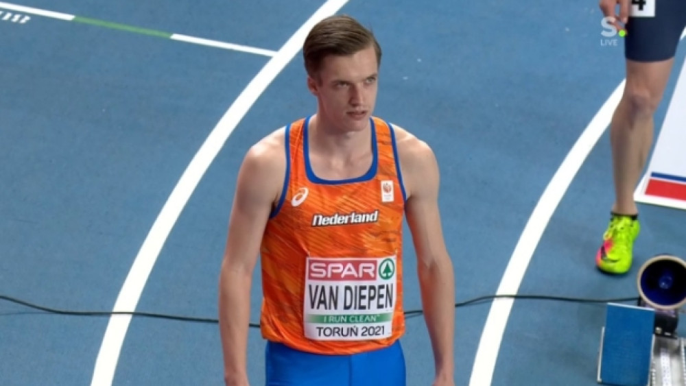 Tony van Diepen in Torun Foto: Topatletiek Twitter