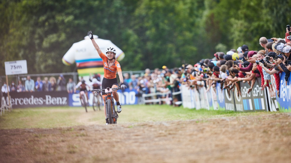 Anne Terpstra tweede op WK in Val di Sole Foto: Irmo Keizer