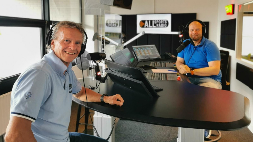 Jan Lammers in studio