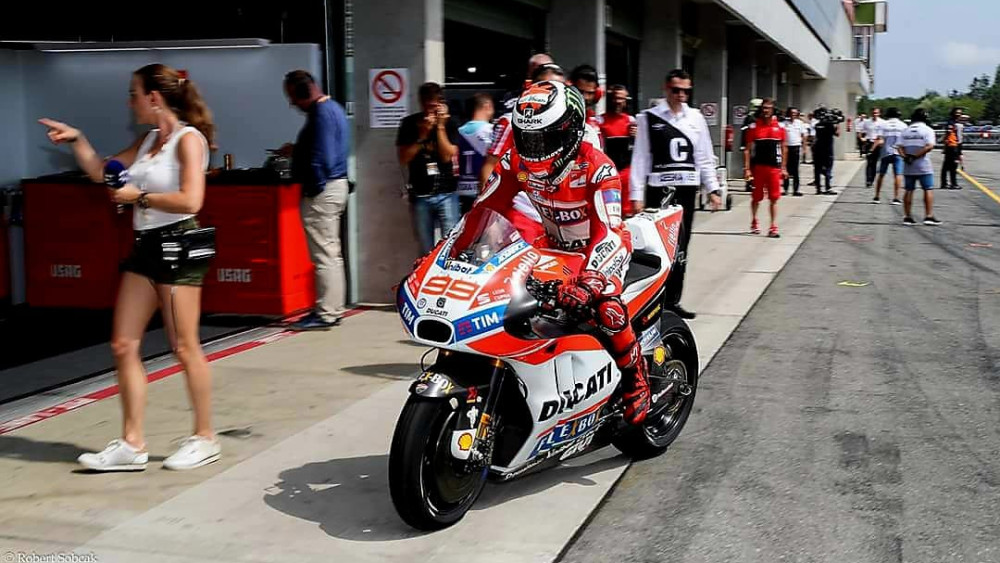 Jorge Lorenzo en Samantha van Wijk