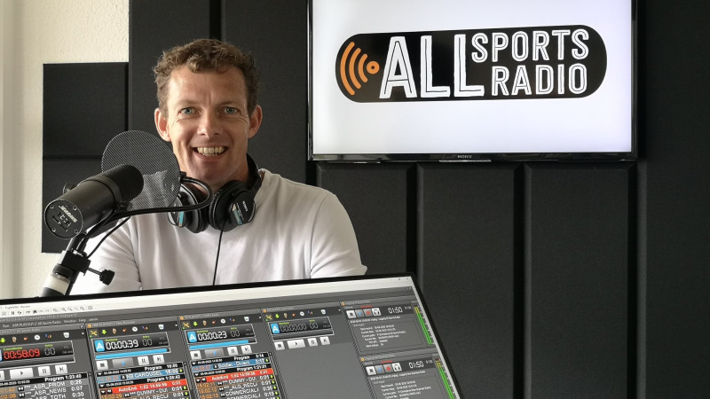 Arnoud Wildschut in de studio