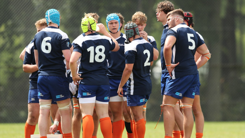 Nederlandse rugbyers U18 Foto: Gerard Spaans