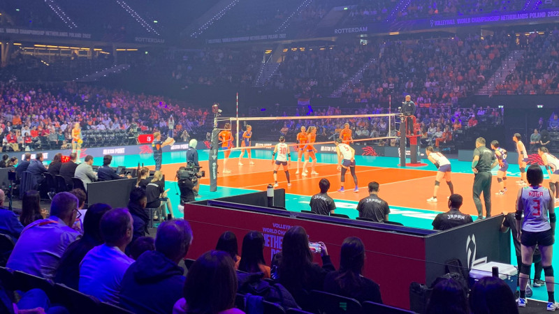 WK Volleybal Vrouwen Nederland-Japan