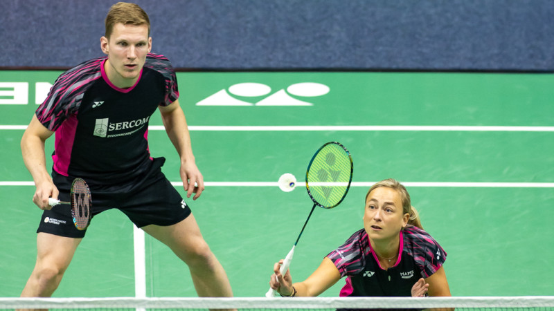 Selena Piek en Robin Tabeling op Yonex Dutch Open 2022 Foto: René Lagerwaard