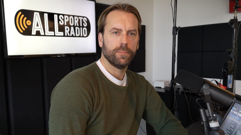 Sander Westerveld in de studio