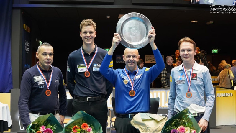 Jean Paul de Bruijn wint KNBB Jumbo Masters 2024 Foto: Ton Smilde