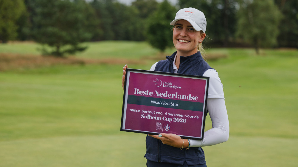 Nikki Hofstede op Dutch Ladies Open Foto: Edwin Vermaas