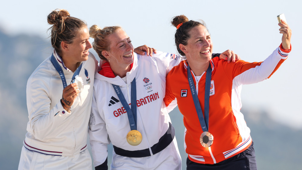 Annelous Lammerts wint brons Foto: World Sailing