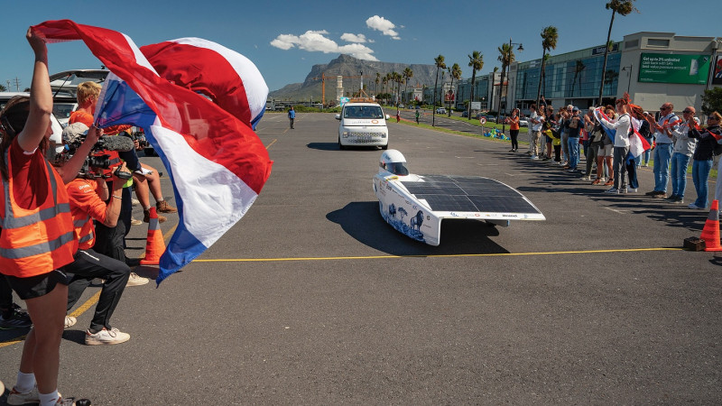 Finish Nuna 12s Sasol Solar Challenge 2024 Foto: Brunel Solar Team