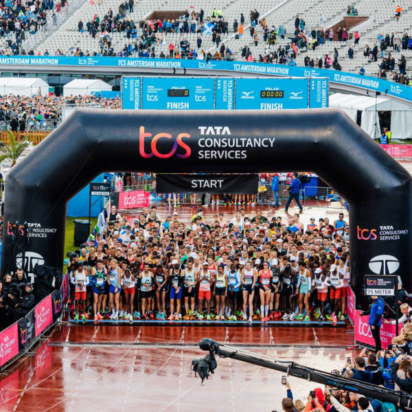 Start TCS Amsterdam Marathon 2023 Foto: TCS Amsterdam Marathon