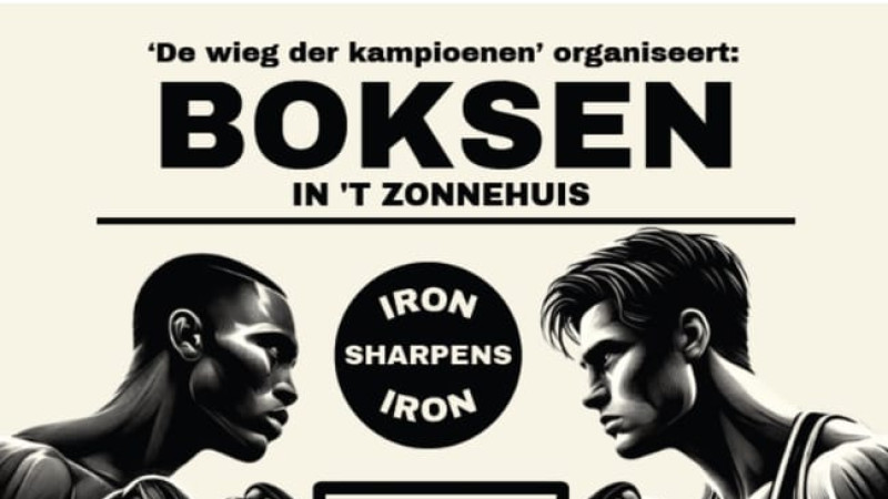 Boksen in 't Zonnehuis 23 maart