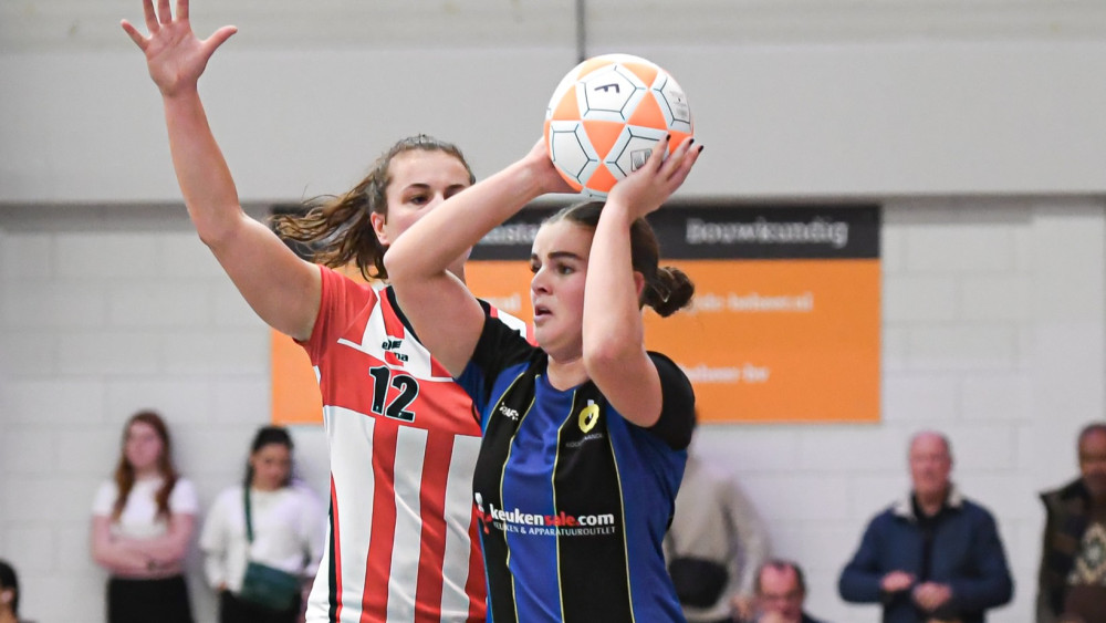 Nikki Boerhout in actie bij KZ Foto: Helly Bonet