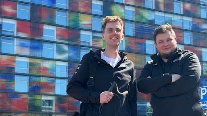 Het olijke duo Denneman en Lelieveld