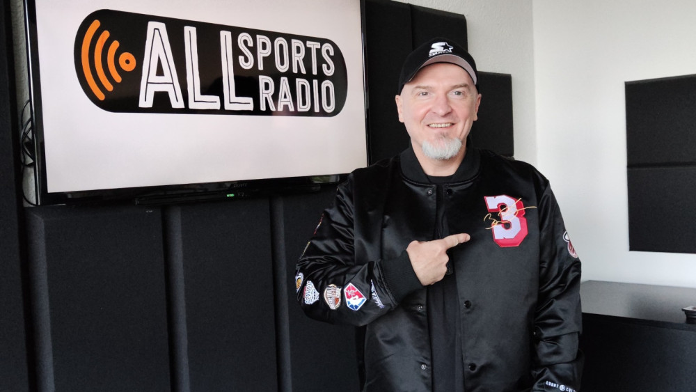 Edwin Valent in de studio