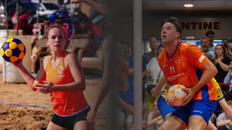 Foto voor dubbelitem TeamNL Korfbal en Beachkorfbal