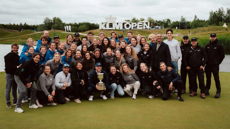 Team TIG Sports op KLM Open