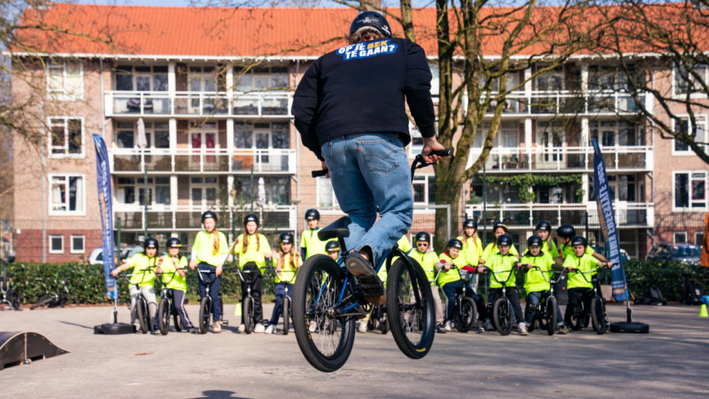 Durf jij op je bek te gaan? Foto: Durf jij op je bek te gaan?