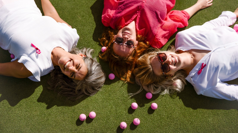 NGF x Pink Ribbon x Meisje met de bal foto: NGF