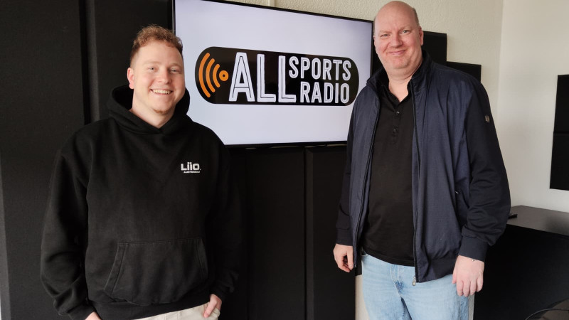 Damian Vlottes en Vincent van der Voort in Studio 1
