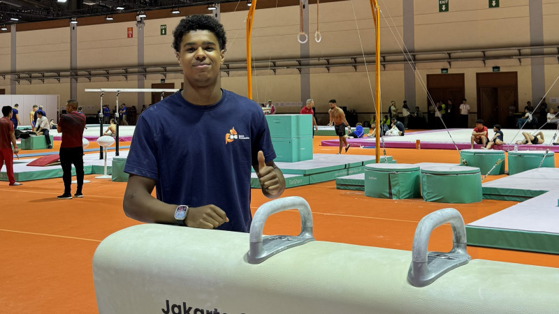 Elijah Faverus Foto: Topsport Amsterdam