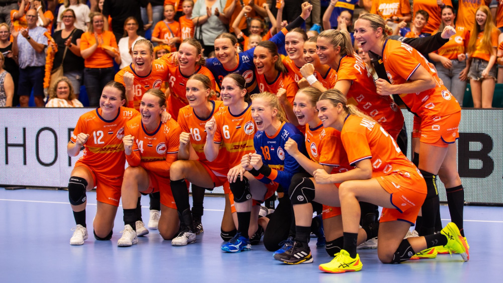 TeamNL Handbaldames Foto: DHL eCommerce