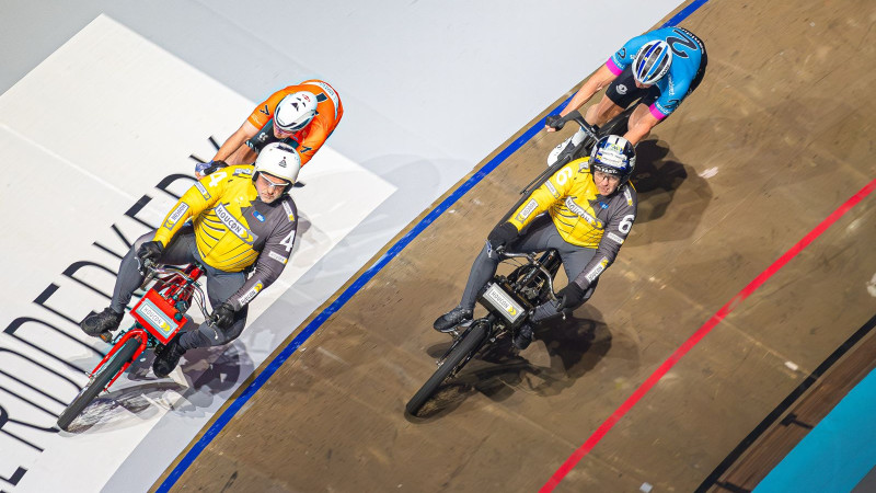 WielerZesdaagse Rotterdam Dernykoers Foto: Tim van Hengel