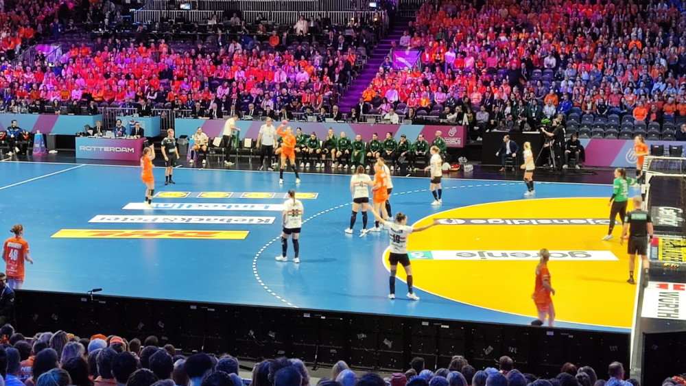 WK Handbal voor vourwen Nederland - Hongarije