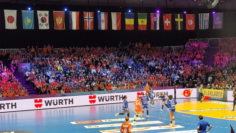 wk handbal 2025 troostfinale Frankrijk - Nederland
