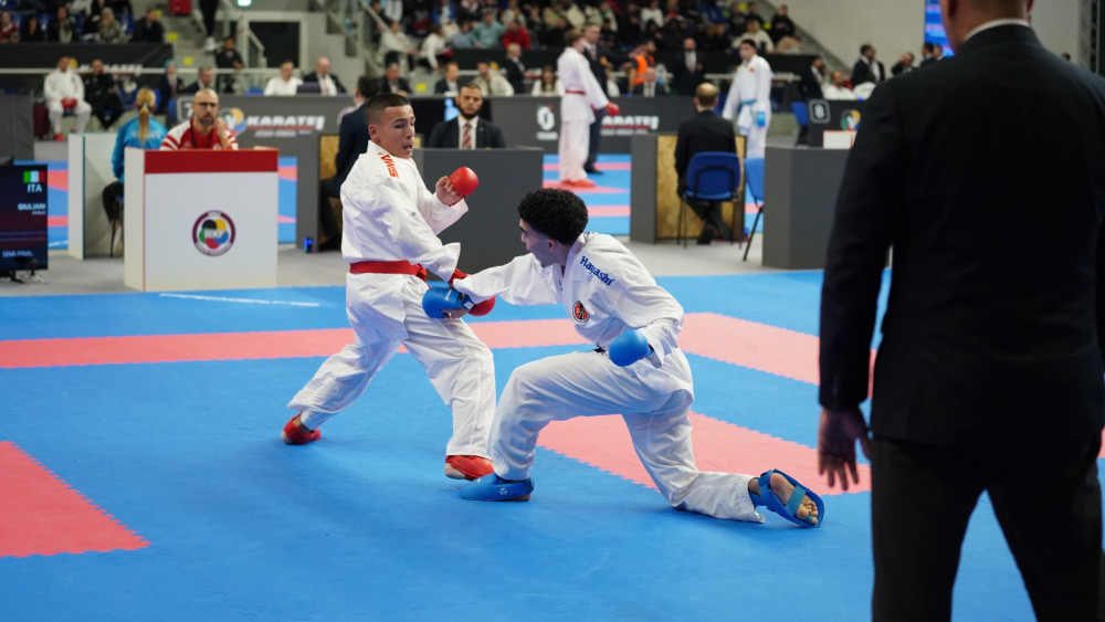 Ilyas Bohoudi won recentelijk goud tijdens de Youth League in Venetië Foto: BASQ Photography