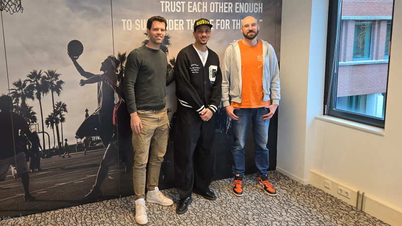 Worthy de Jong tekent als Creative Manager bij de NBB Foto: NBB