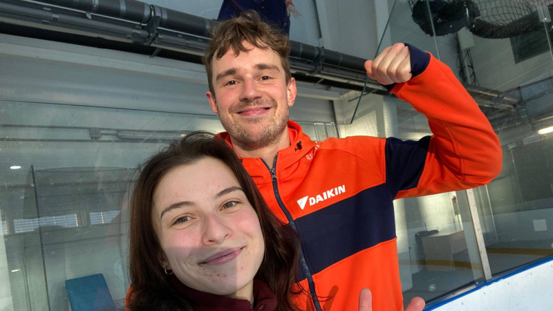 Michel Tsiba en Daria Danilova