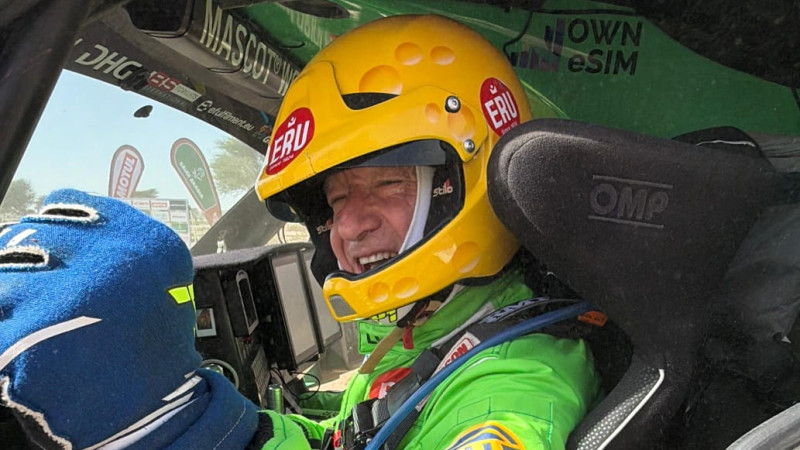 Tim Coronel tijdens Dakar Rally 2026