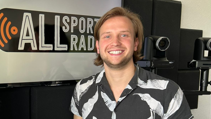 Daan Prins in de studio