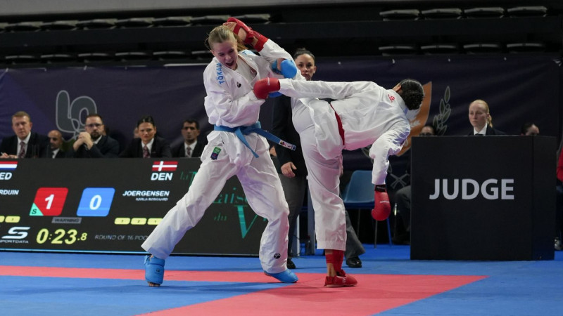 Alyssia Voorduin in actie Foto: BASQ.Visuals