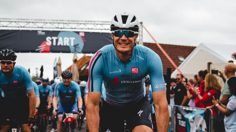Hein Otterspeer Coast to Coast Challenge Foto: Nierstichting