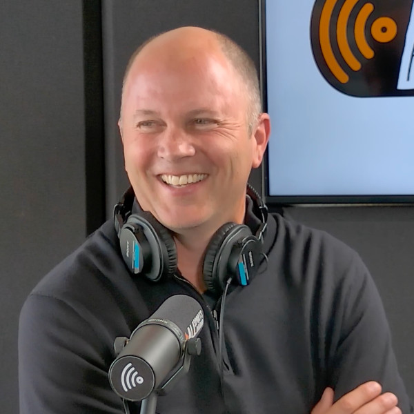 Teun de Nooijer in de studio