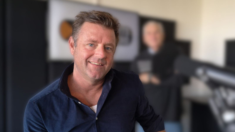 Marc Lammers en Mario van der Ende achtergrond vervaagd