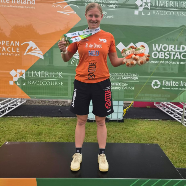 Bo de Groot met dubbel goud in Limerick WK OCR