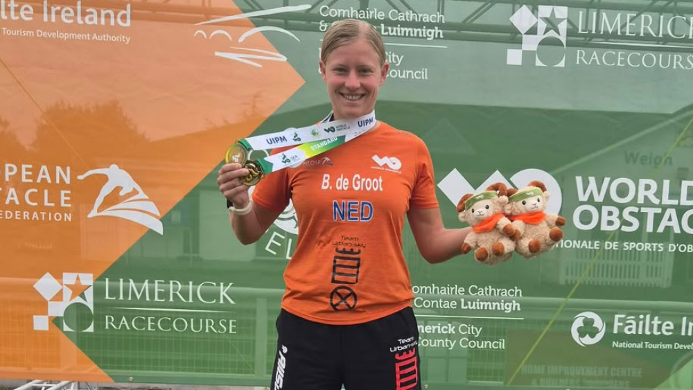 Bo de Groot met dubbel goud in Limerick WK OCR