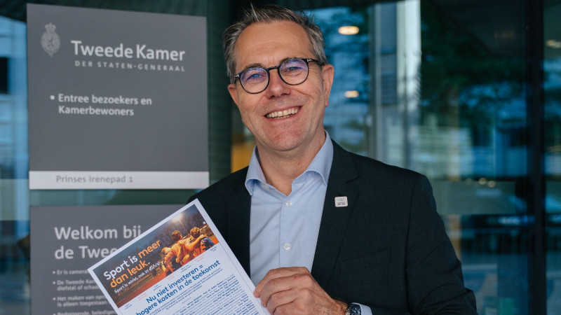 Marc van den Tweel Prinsjesdag Foto: NOC*NSF